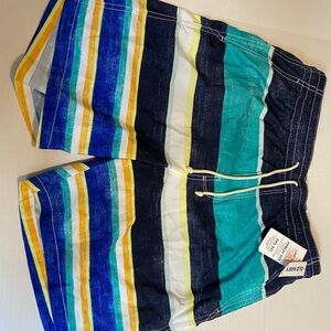 Old Navy Striped Swim Shorts